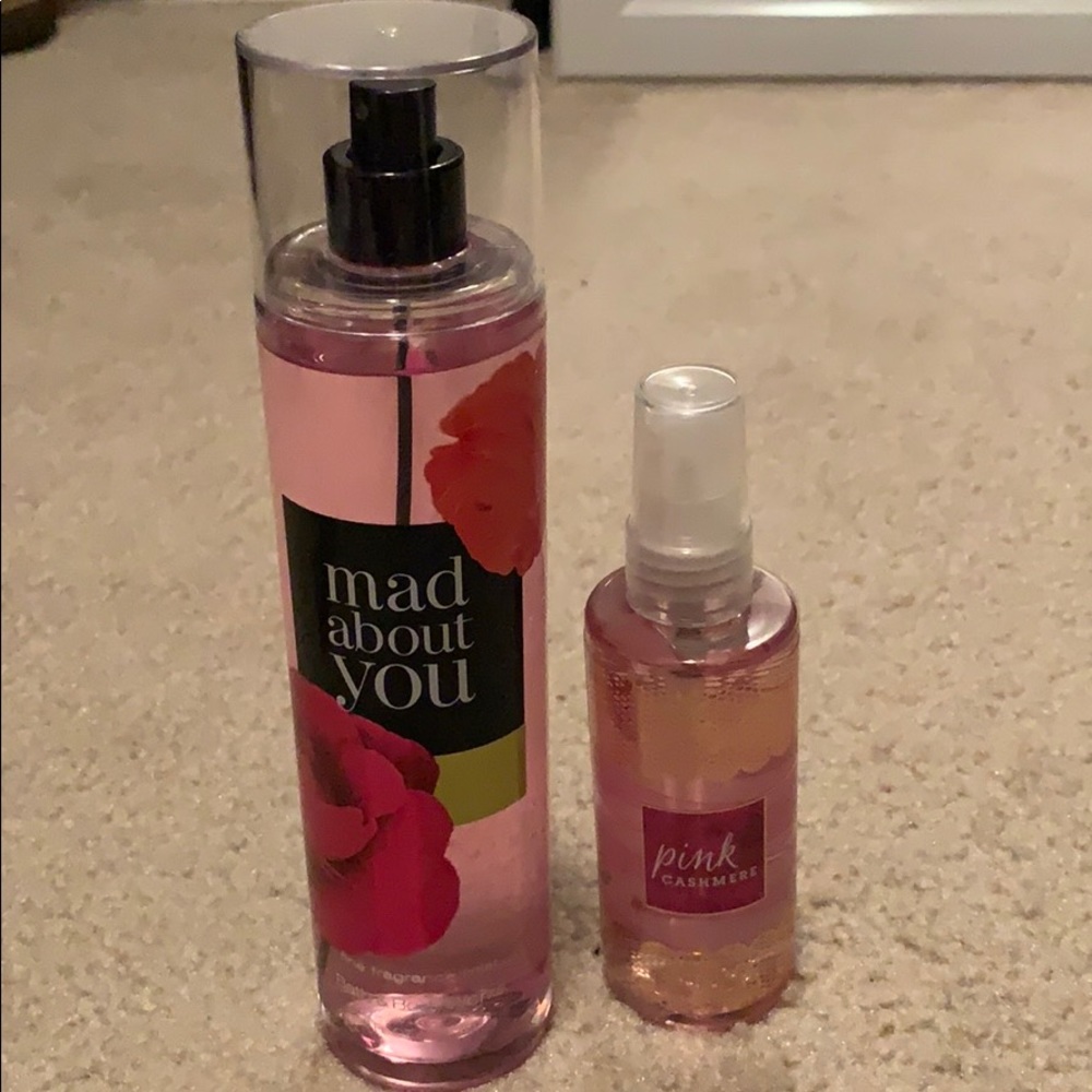 Bath and body works fragrance mist set